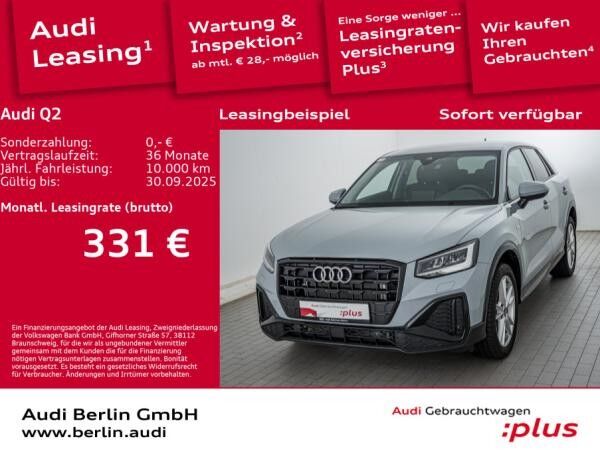 Audi Q2 S line 30 TDI S tr. AHK PDC NAVI VIRTUAL