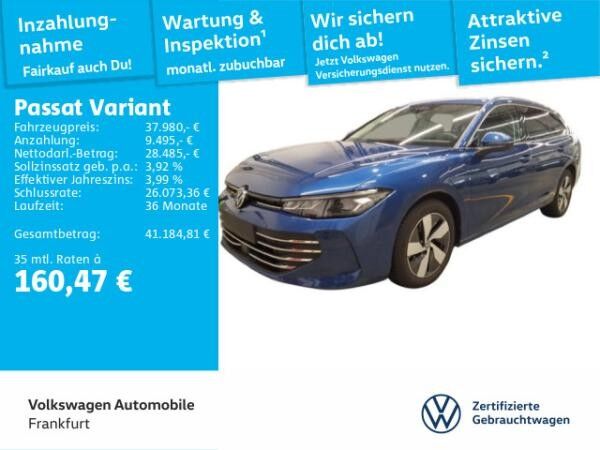 Volkswagen Passat Variant 1.5 TSI DSG eHybrid Business Navi LED DAB+ FrontAssist
