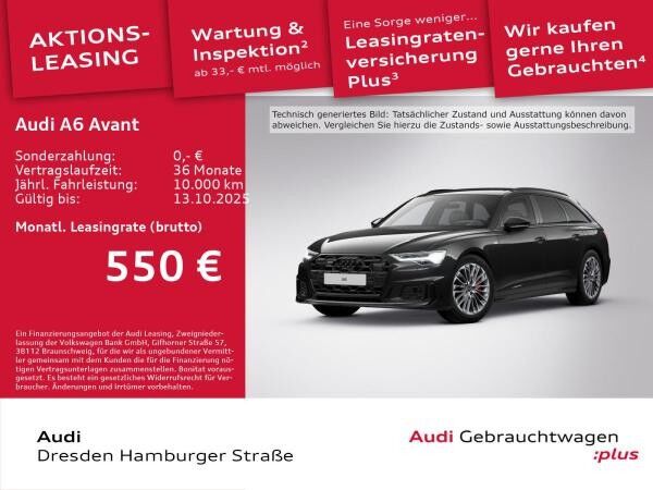 Audi A6 Avant 55 TFSI e S line quat. Matrix Pano AHZV