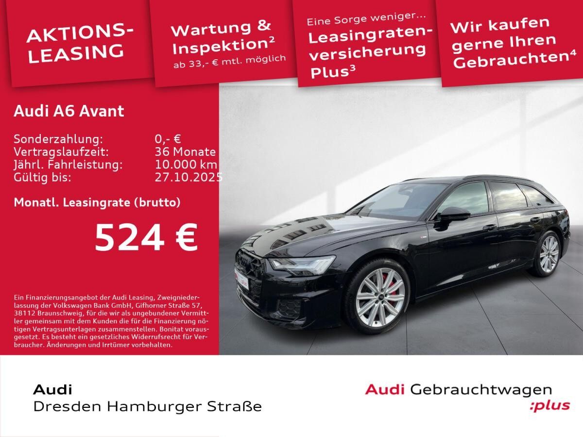 Audi A6 Avant 55 TFSI e S line quat. Matrix Pano AHZV