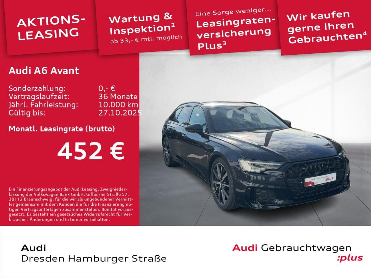 Audi A6 Avant 50 TDI S line quattro Matrix Pano AHZV