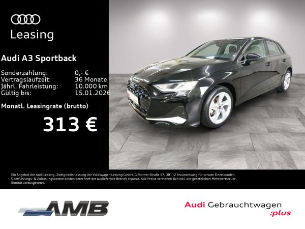 Audi A3 Sportback Advanced 30 TDI AHK/vC+/Nav+/12.29Garantie