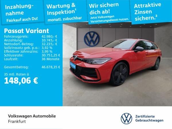 Volkswagen Passat Variant 1.5 TSI DSG eHybrid R-Line Navi IQ.Light DAB+ FrontAssist