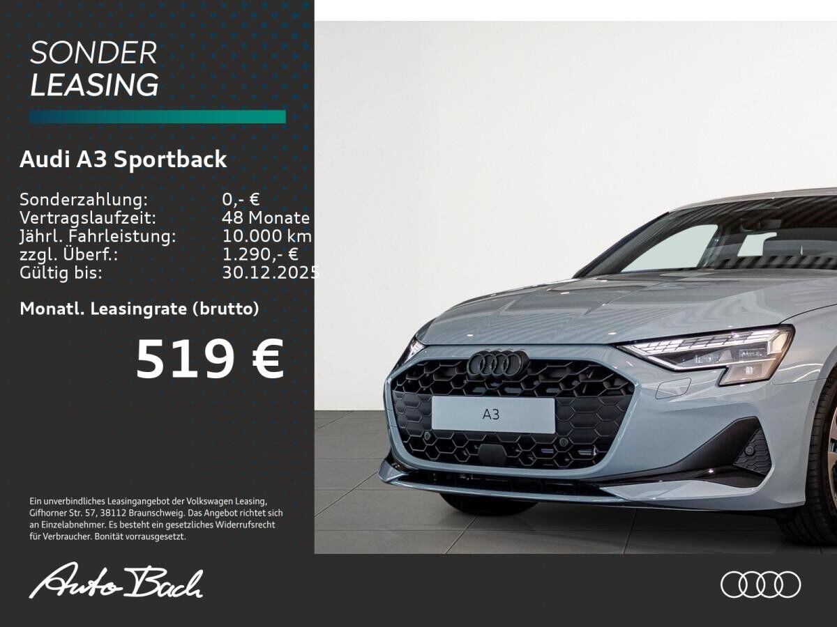Audi A3 Sportback advanced TFSI e AHK LED BUSINESS-Plus
