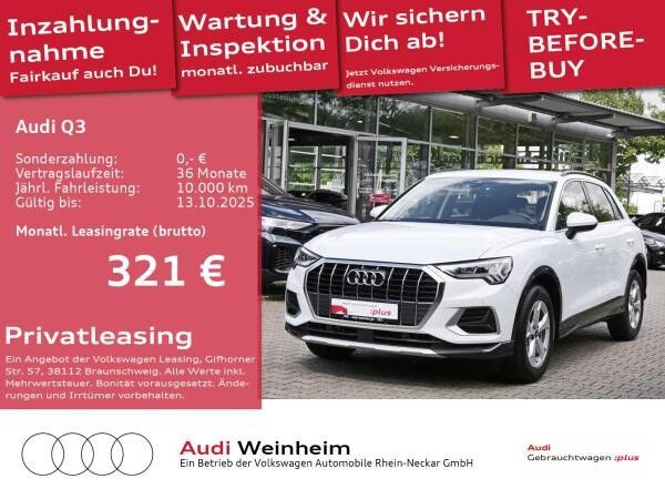 Audi Q3 TFSI LED Plus Kamera Navi S-tronic AHK vorb. uvm