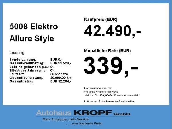 Peugeot 5008 Elektro Allure **Gewerbeknaller**