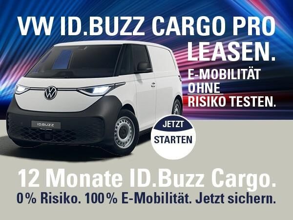 Volkswagen ID.Buzz Cargo Pro 79 kwh *5 Jahre Herstellergarantie* testen