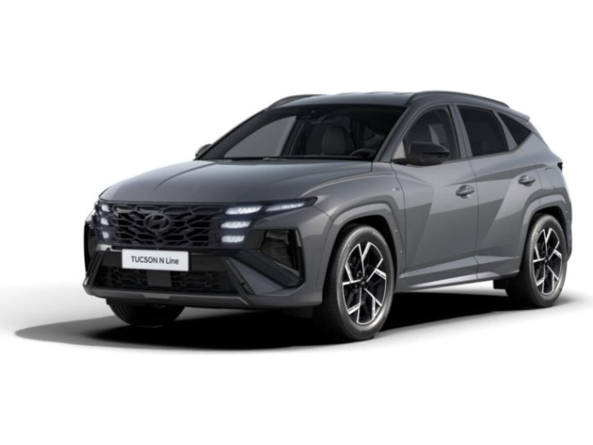 Hyundai TUCSON 1.6 T-GDI 48V 4WD 7-DCT N Line + Sitz-Paket + Assistenz-Paket + Dachlackierung + adaptives Fahrwerk