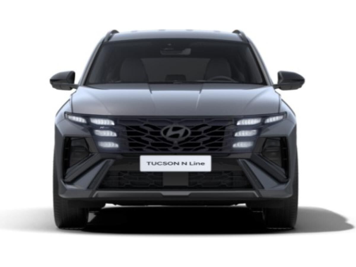 Hyundai TUCSON 1.6 T-GDI 48V 4WD 7-DCT N Line + Sitz-Paket + Assistenz-Paket + Dachlackierung + adaptives Fahrwerk