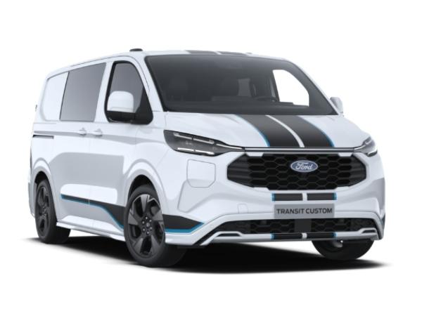Ford Transit Custom ⚡5x SOFORT⚡  PHEV Doppelkabine SPORT ⚡VOLL⚡ Matrix-LED elektr.AHZV B&O ALU