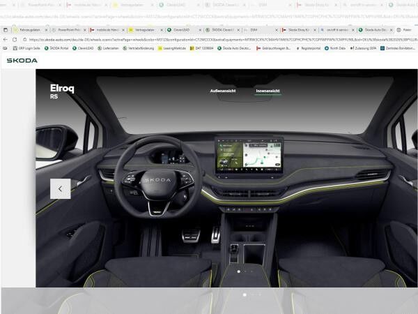 Skoda Elroq Skoda Elroq RS 4x4 *GEWERBE*SOFORT*0,25%* l 360 l AHK l CANTON l HUD l MATRIX l WÄPU