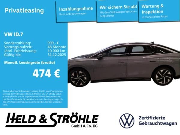 Volkswagen ID.7 Pro 360°KAM NAV HuD 360°KAM LED ACC