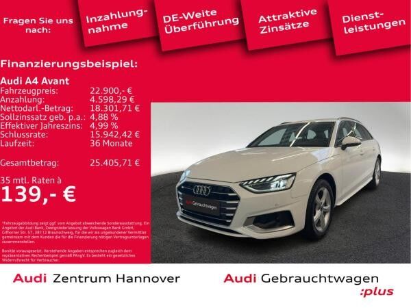 Audi A4 Avant Advanced 30 TDI LED Kamera Navi DAB