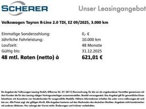 Volkswagen Tayron 2.0 TDI *R-Line* AHK DSG RFK 4MOTION App-Connect