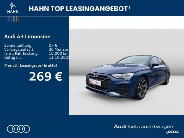 Audi A3 Limousine 35 TFSI 6-Gang S line LED Navi AHK