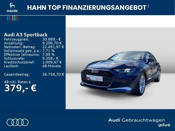 Audi A3 Sportback 35 TFSI 6-Gang advanced LED Navi