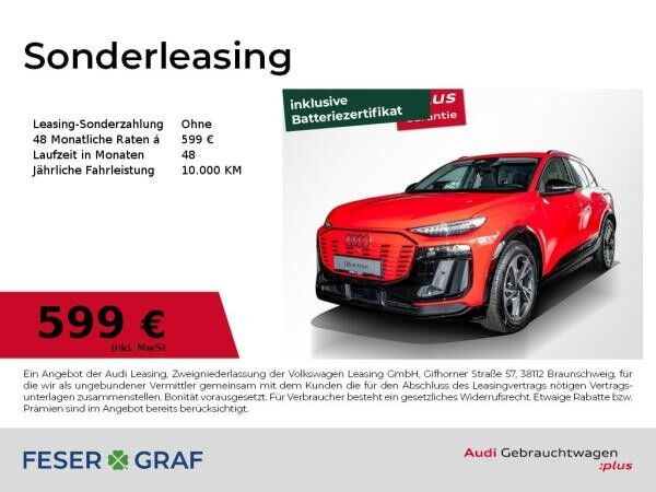 Audi Q6 e-tron performance S line /Leder/Pano/B&O/Tec