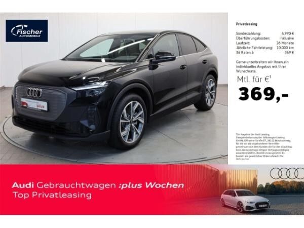 Audi Q4 e-tron Sportback 45 S line AHK/20''/W-Pumpe