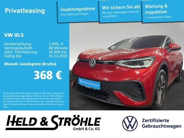 Volkswagen ID.5 Pro AHK MATRIX NAVPRO WÄPU ACC SHZ