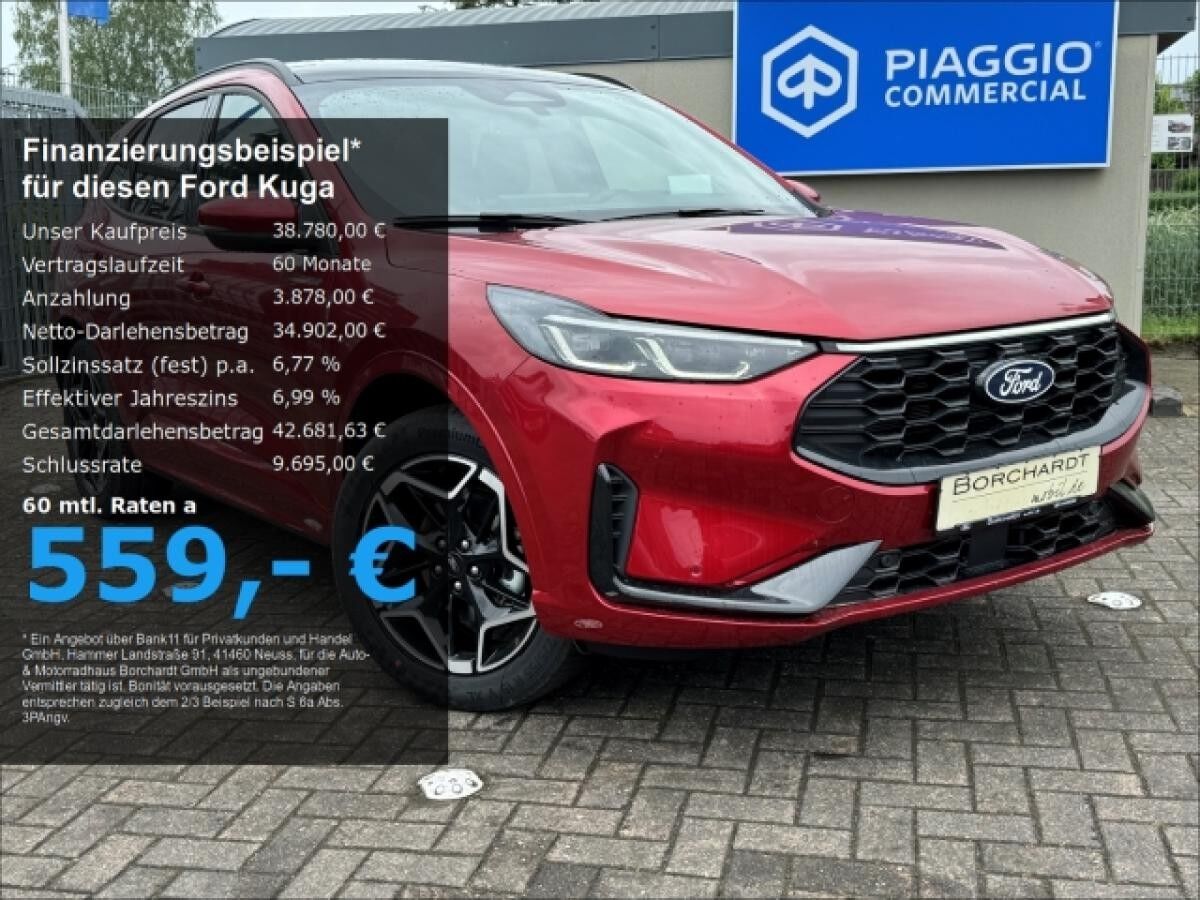 Ford Kuga *FHEV*ST-Line*2.5Duratec*Winter-Paket*AHK*Rot*