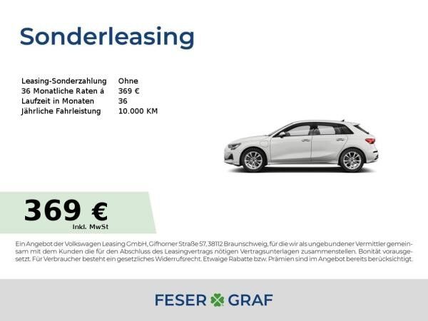 Audi A3 Sportback advanced 40 TFSI e