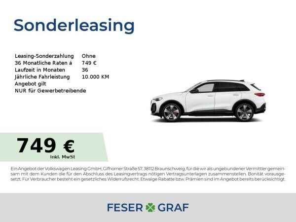 Audi Q5 SUV edition one mit Akzenten mythosschwarz