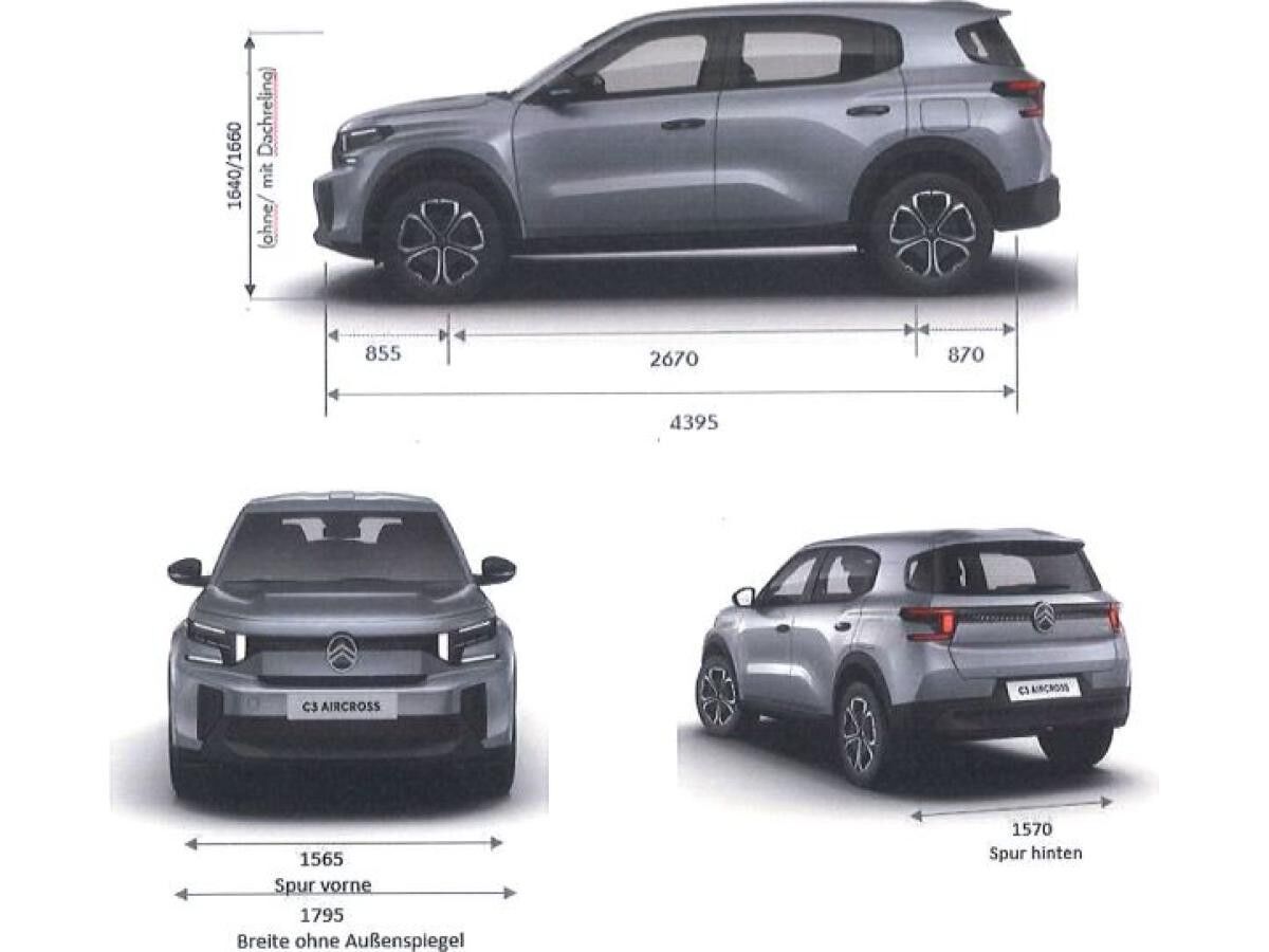 Citroën C3 Aircross Hybrid 145 PS MAX inkl. Winterpaket