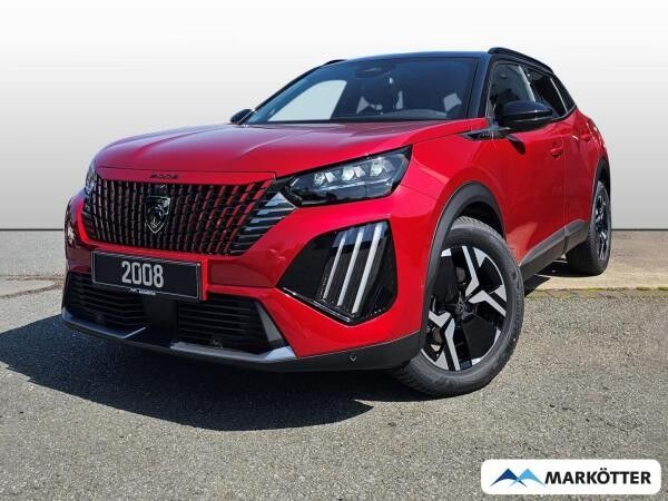 Peugeot 2008 GT Hybrid 145, Panorama Schiebedach, Sicht-, Navi- und Fahrassistenz, Ganzjahresreifen