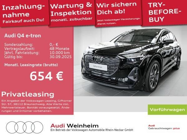Audi Q4 e-tron 45 quattro AHK Navi MatrixLED S line