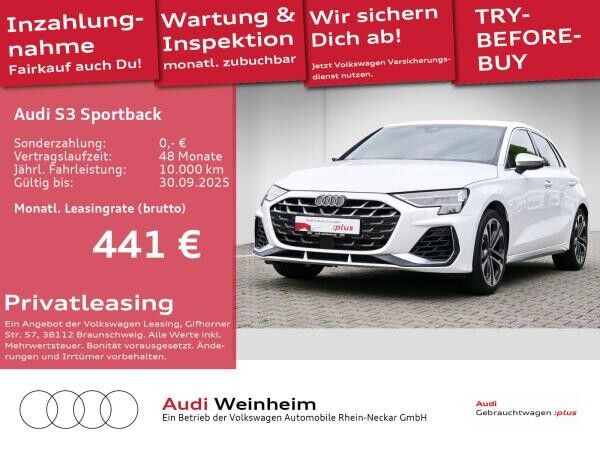 Audi S3 Sportback quattro Gar.2029 Matrix-LED S-innen Navi UPE 60.525€ uvm