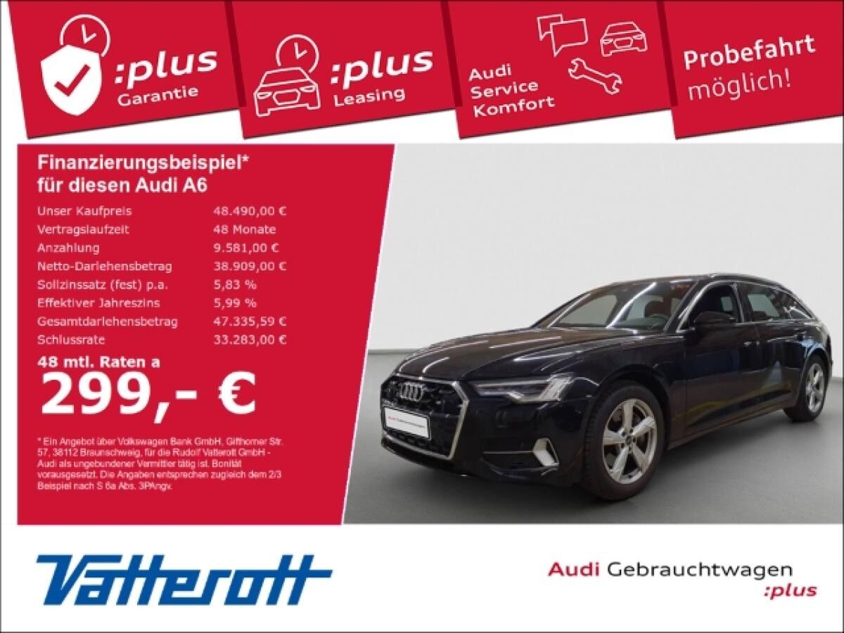 Audi A6 Avant 45 TFSI advanced AHK ACC Matrix