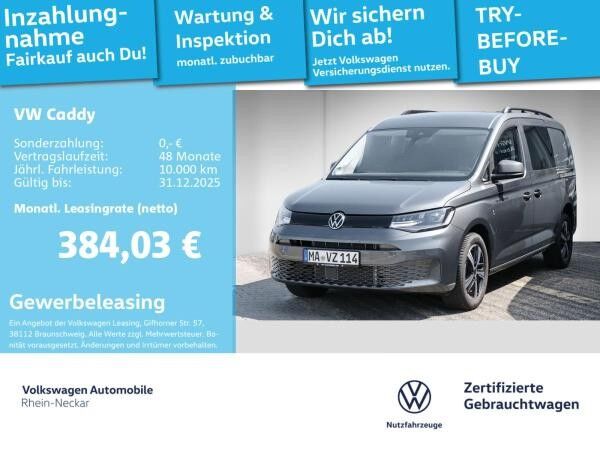 Volkswagen Caddy 1.5 TSI Flexible Maxi AHK Klima Radio uvm