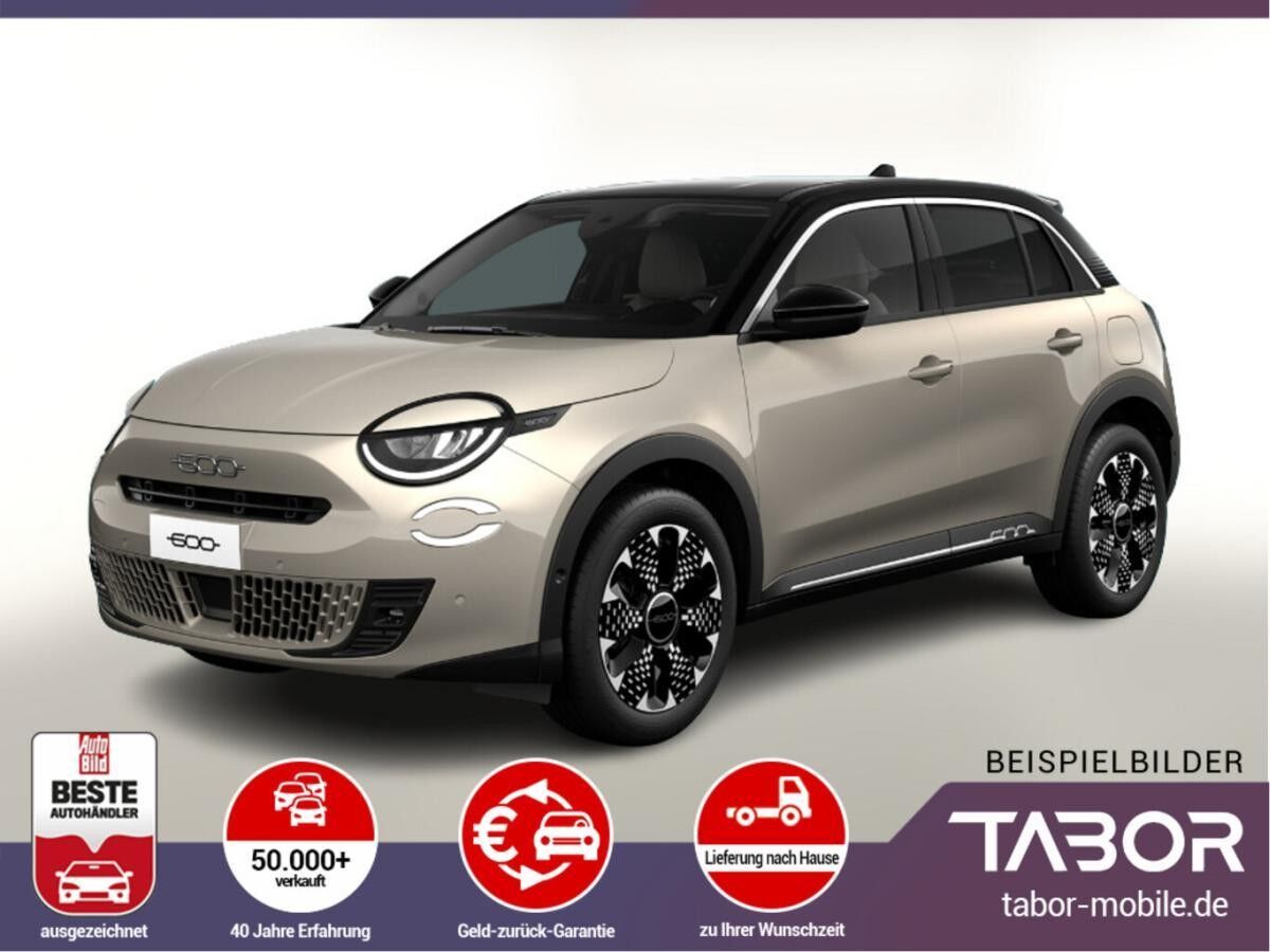 Fiat 600 MHEV 110 DCT La Prima eHK ACC SHZ Keyl Massa Fiat 600 MHEV 110 DCT La Prima eHK ACC SHZ Keyl Massa