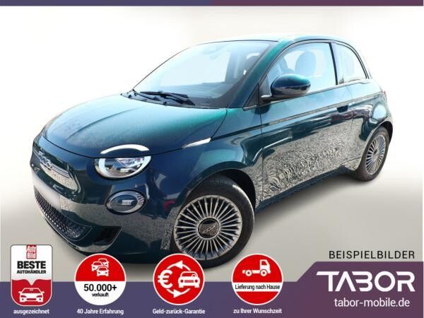 Fiat 500e 23,h CarPlay 16" Klimaaut Mode2 Temp BT