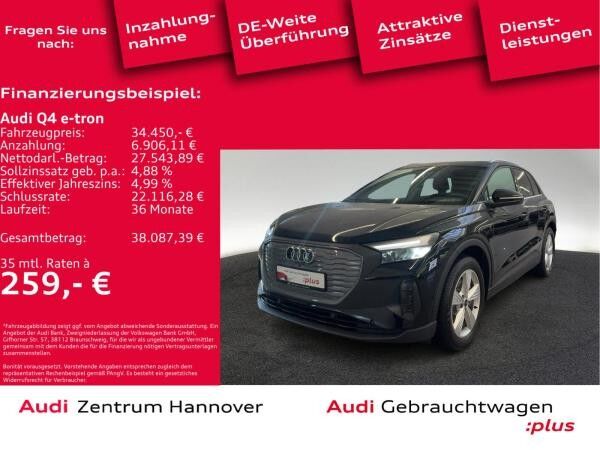Audi Q4 e-tron 40 LED virtual Navi DAB