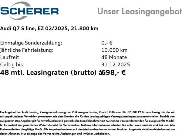 Audi Q7 SUV 45 TDI quattro MATRIX-LED NAVI KAMERA SHZ
