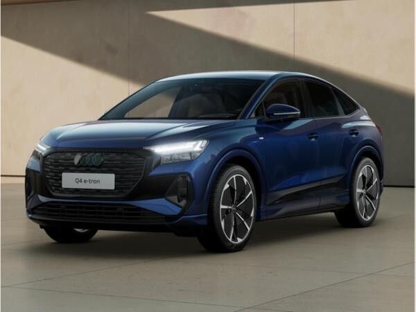 Audi Q4 e-tron Sportback 55 quattro, S line, AHK, 21 Zoll, Optikpaket Schwarz, Matrix-LED