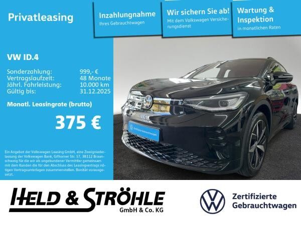 Volkswagen ID.4 GTX 4M MATRIX NAV WÄPU ACC ALU20" PDC SHZ