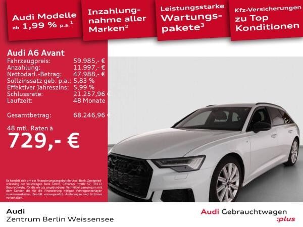 Audi A6 Avant 55 TFSI e S-TRO*QU*S-LINE*MATRIX*AHK*RFK*ACC*