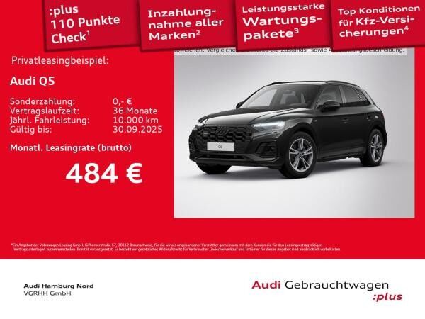 Audi Q5 40 TFSI quatt. S line Matrix HeadUp AHK Sound