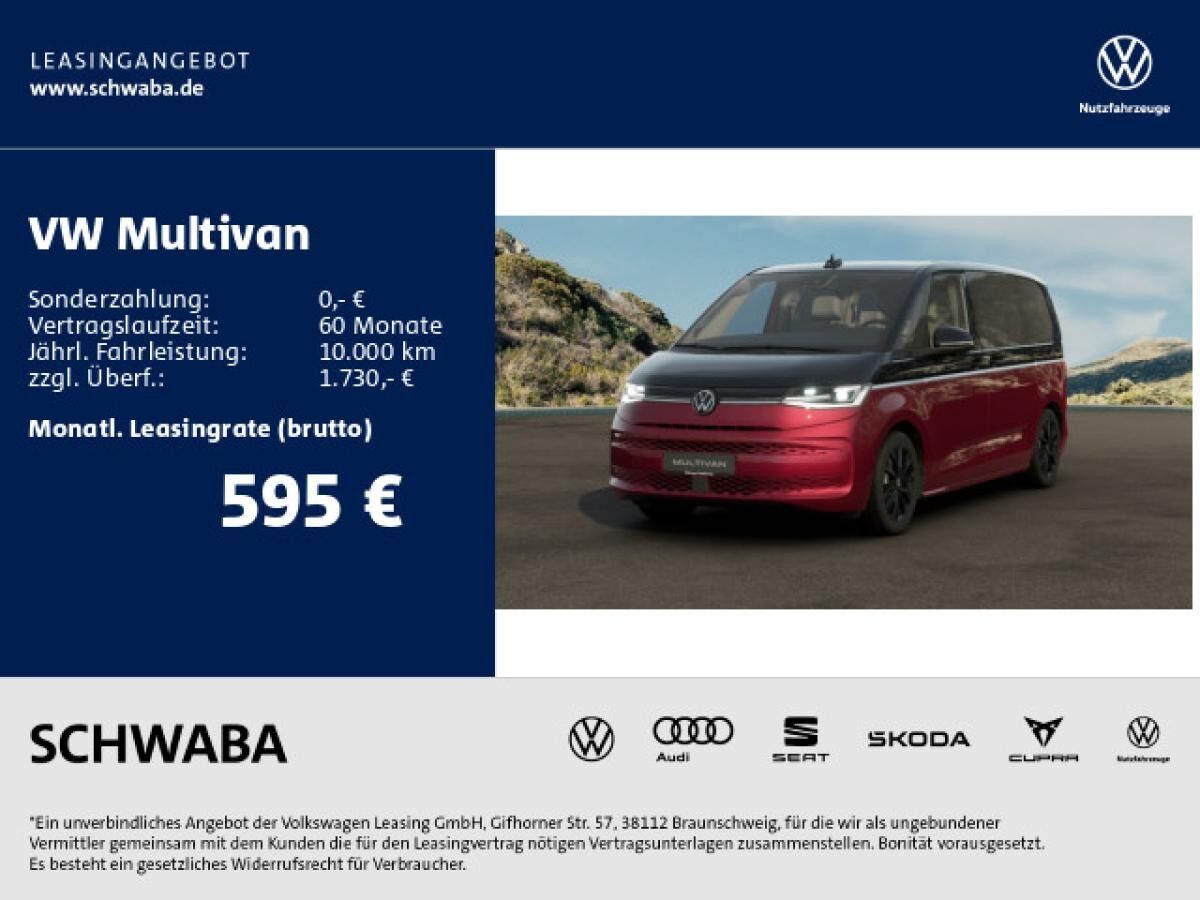 Volkswagen Multivan Life 2,0 TDI DSG *AHK*Panoramdach*uvm.*