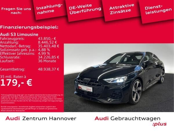 Audi S3 Limousine 2.0 TFSI Kamera LED Navi virtual