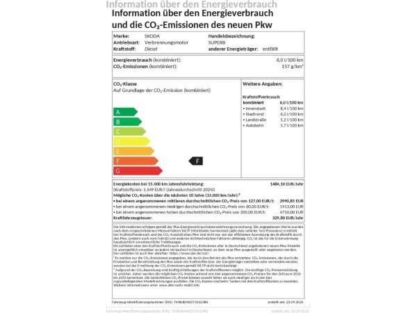 Skoda Superb Combi Sportline Navi DCC PANO AHK eHeck