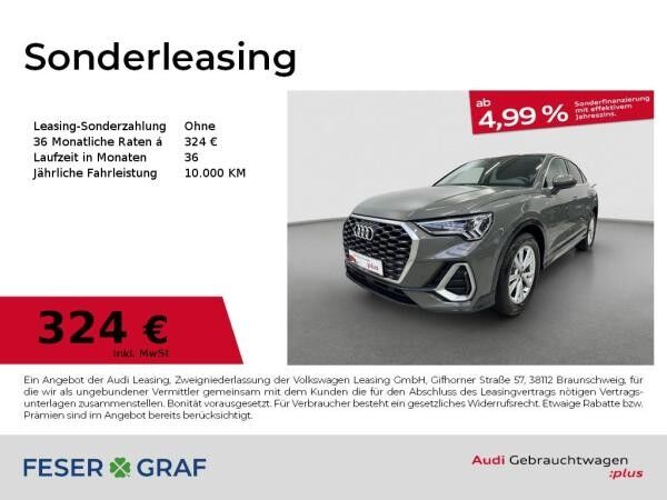 Audi Q3 Sportback S line 35TFSI S tronic AHK Navi ACC