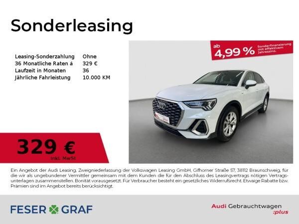 Audi Q3 Sportback S line 35 TFSI S tronic AHK Navi AC
