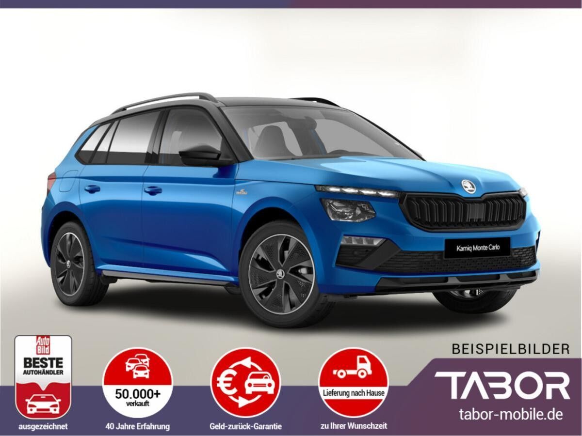 Skoda Kamiq TSI 150 DSG MonteC Pano Matrix ACC Kam SHZ Skoda Kamiq TSI 150 DSG MonteC Pano Matrix ACC Kam SHZ