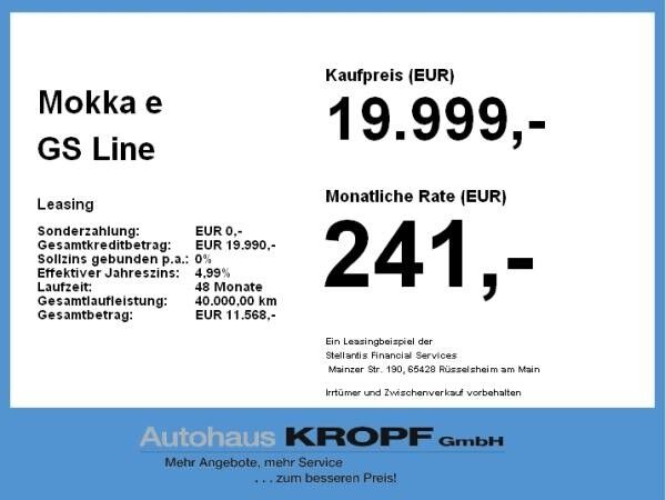 Opel Mokka-e Mokka e GS Line LED+Navi+SHZ+Winterp.+Kam.+LM