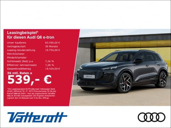 Audi Q6 e-tron quattro UPE 98.840 S line B&O AHK