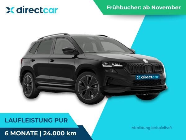 Skoda Karoq Škoda Karoq Sportline Diesel 150 PS ❗️ verfügbar ab November ❗️ | ab 435 € | 6 Monate-Fullservice ✅
