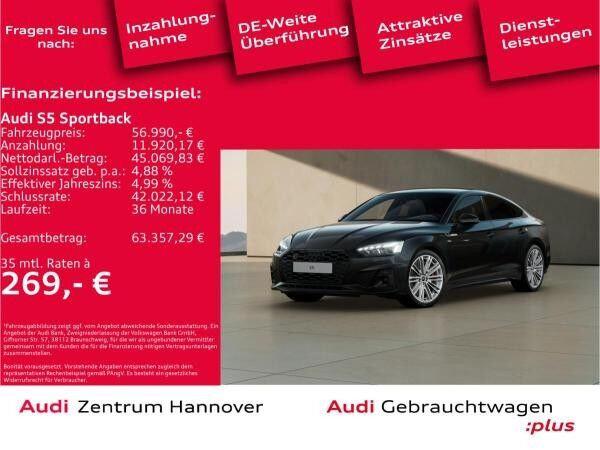 Audi S5 Sportback 55 TDI Pano Laser B&O Kamera